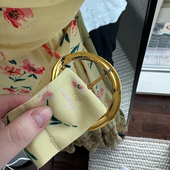 Paloma Blue Evie Flower Belt Dress - Picture 6 of 8